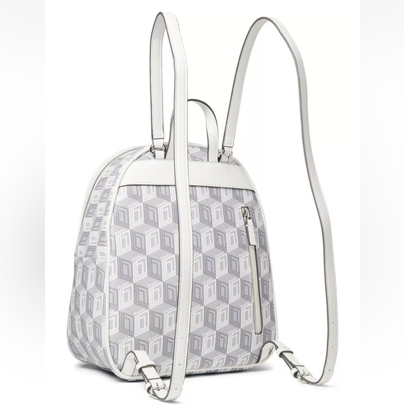 Karl‎ Lagerfeld Paris White/Grey Adele Backpack Women’s main image 11